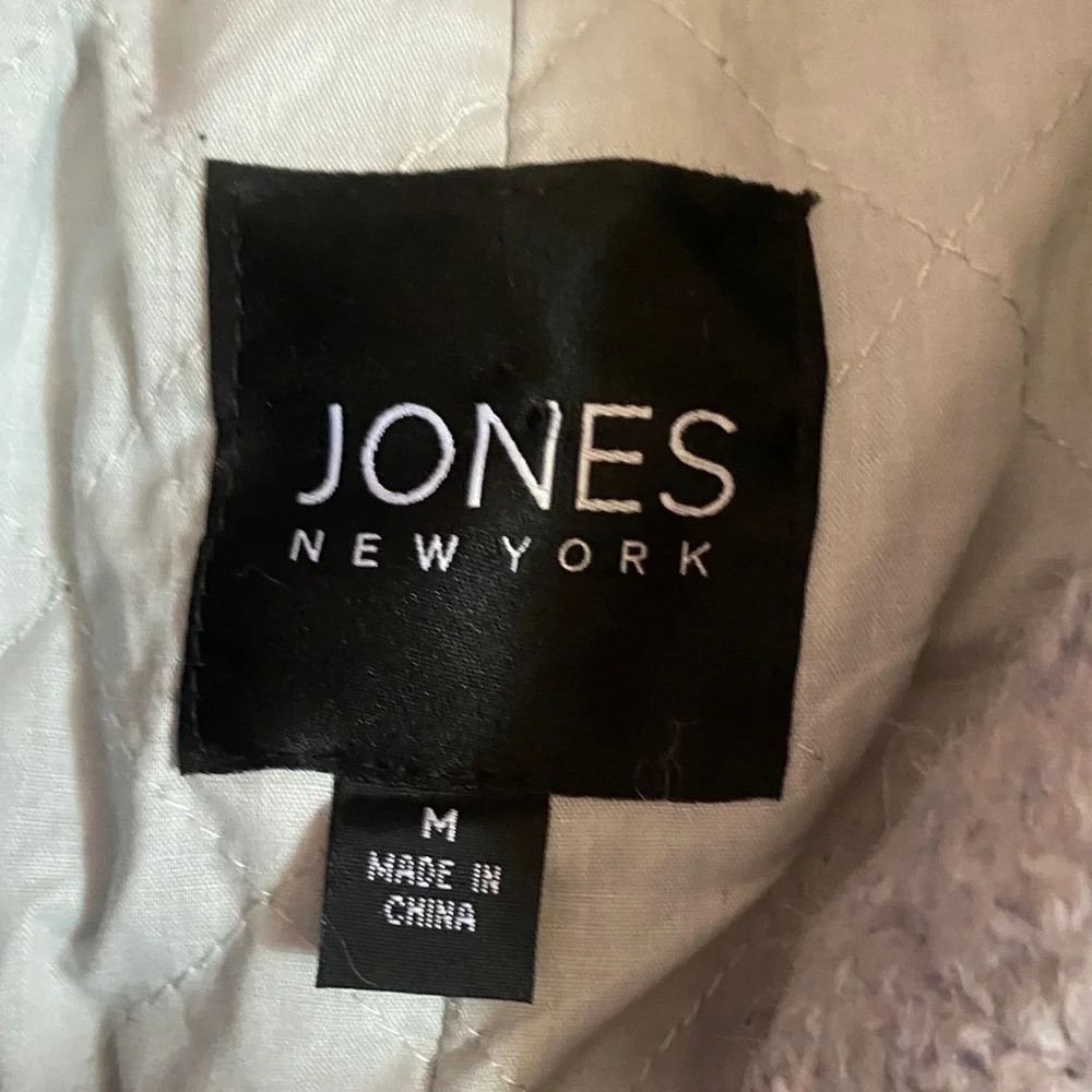 Jones New York GrayTeddy Jacket